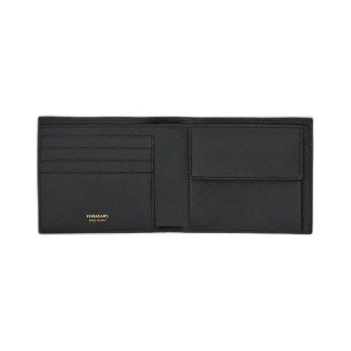 Gancini Plaque Bi-Fold Wallet