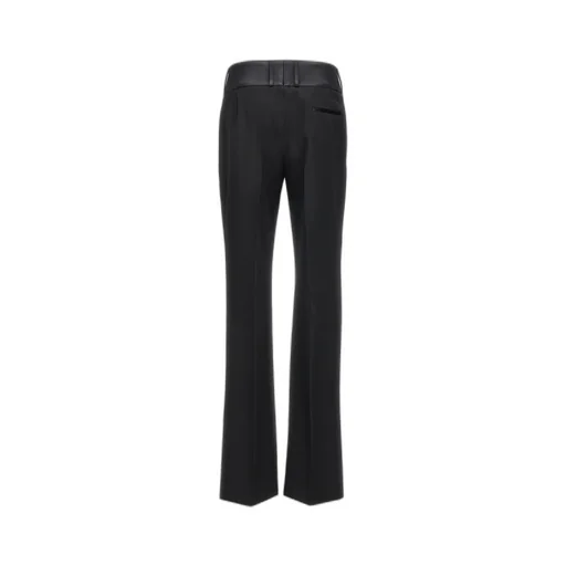 Casual Pants With Waist And Loop Straps