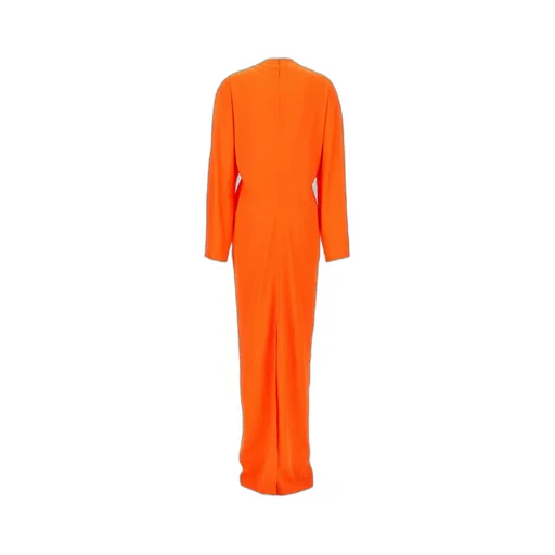 Long-Sleeved V-Neck Dress