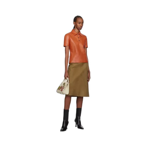 Lapel Short-Sleeved Polo Shirt