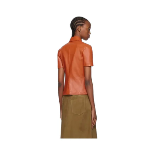 Lapel Short-Sleeved Polo Shirt