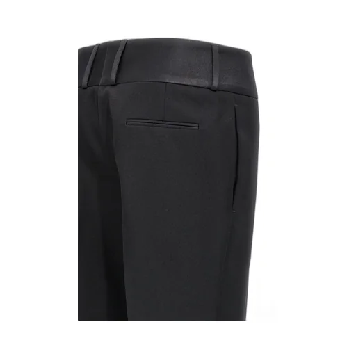 Casual Pants With Waist And Loop Straps