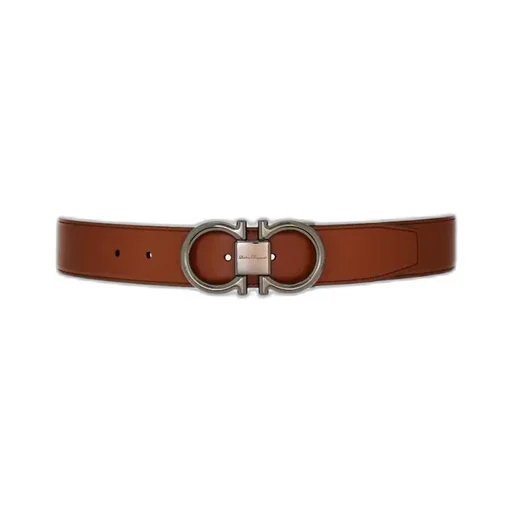Double-Sided Adjustable Gancini Belt
