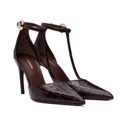 T-Strap High Heels