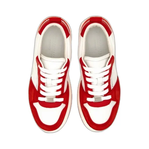 Two-Toned Low-Top Sneakers