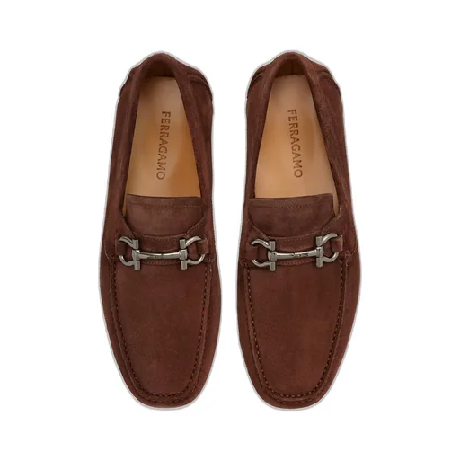 Gancini Bit Loafers