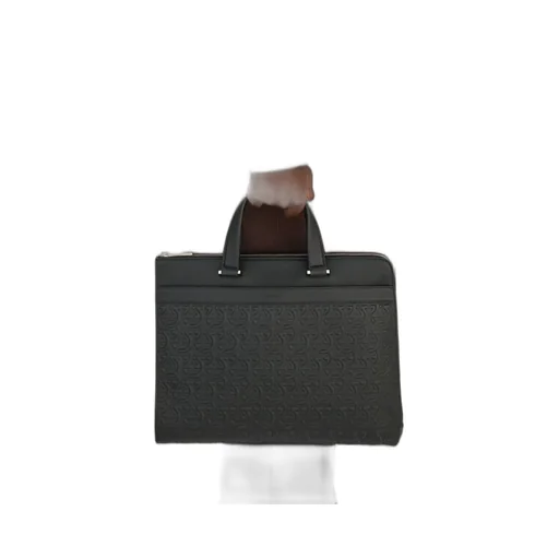 Gancini Embossed Business Bag