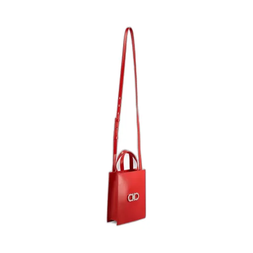 Gancini-Plaque Mini Tote Bag