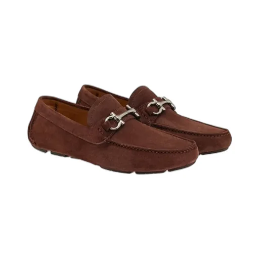 Gancini Bit Loafers