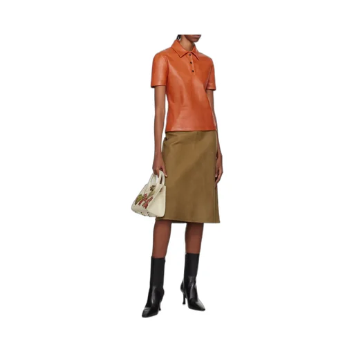 Lapel Short-Sleeved Polo Shirt
