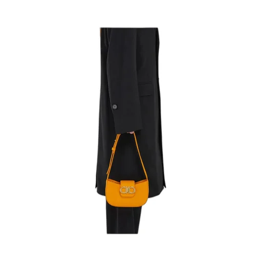 Double Gancini Mini Shoulder Bag