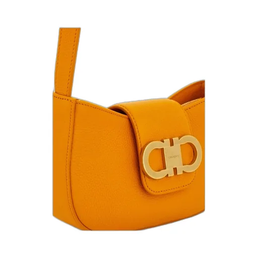 Double Gancini Mini Shoulder Bag