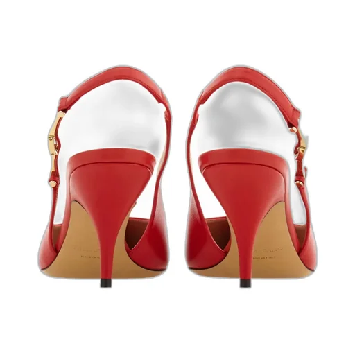 F Buckle Slingback Pump