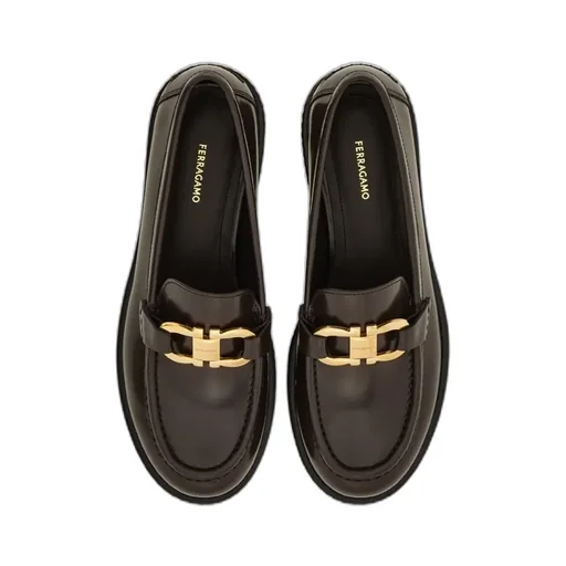 Moccasin With Gancini Ornament