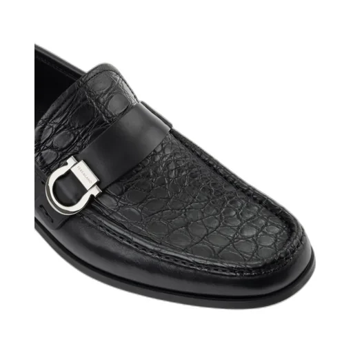Loafer With Gancini Ornament