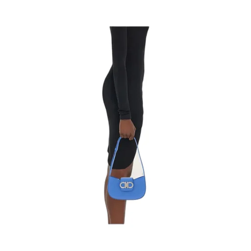 Double Gancini Mini Shoulder Bag
