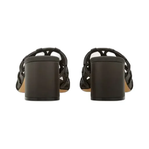 Gancini High-Heeled Sandals