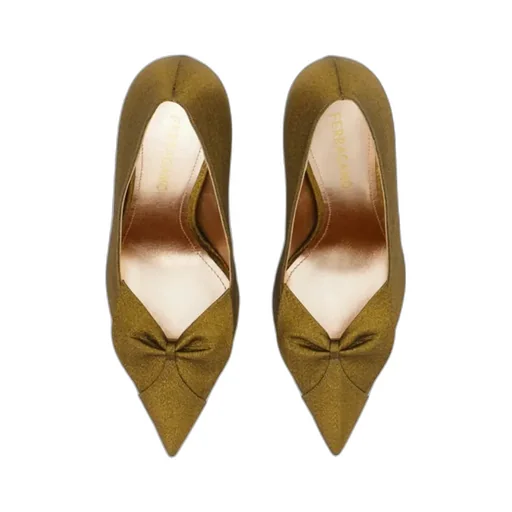 Bowknot Soft-Soled High Heels