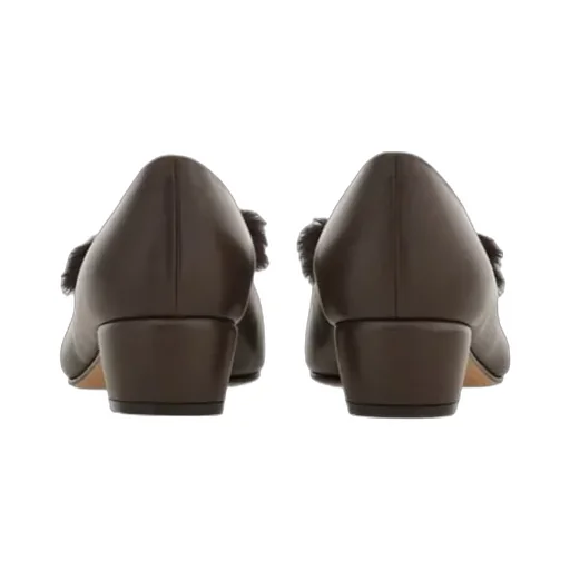 Vara Block Heel Pump