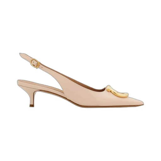 Maxi Gancini Slingback Pump