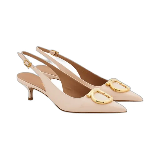 Maxi Gancini Slingback Pump