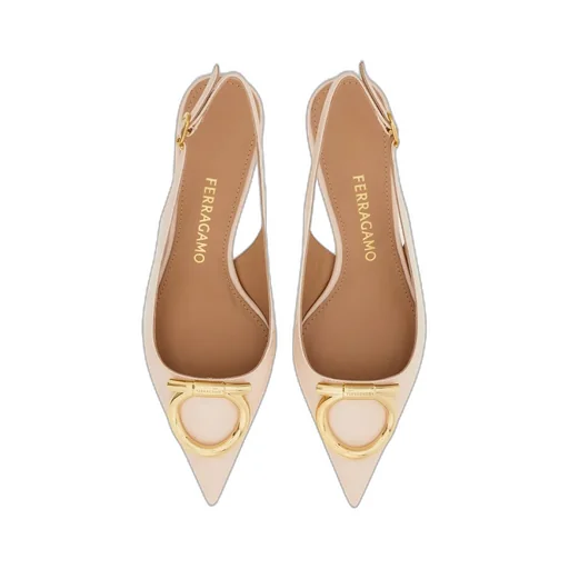 Maxi Gancini Slingback Pump