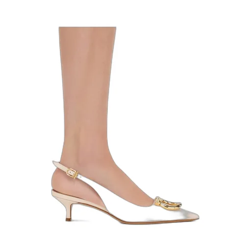 Maxi Gancini Slingback Pump