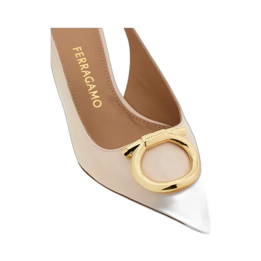 Maxi Gancini Slingback Pump