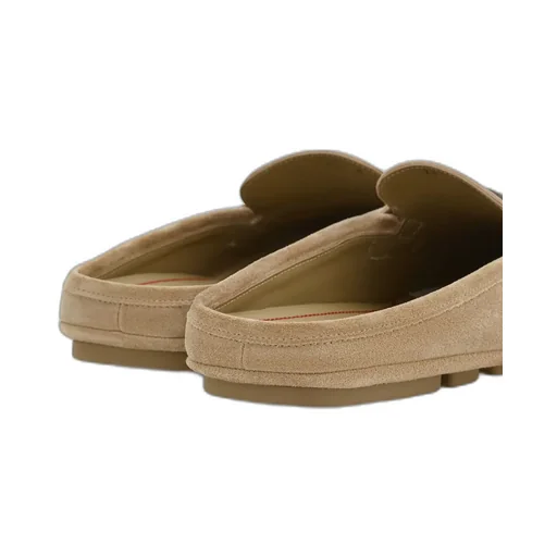Loafer Mule With Gancini Ornament