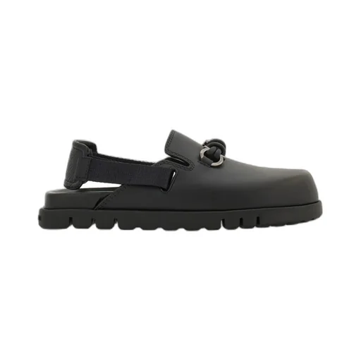 Gancini Buckle Mule