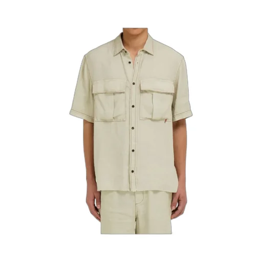 Patch Pocket Short-Sleeved Shirt
