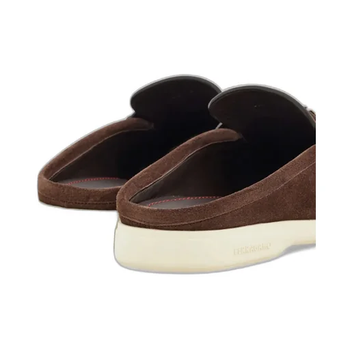 Gancini Buckle Loafer Mule