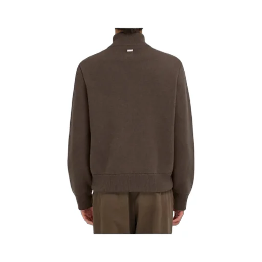 Blouson With Leather Inserts