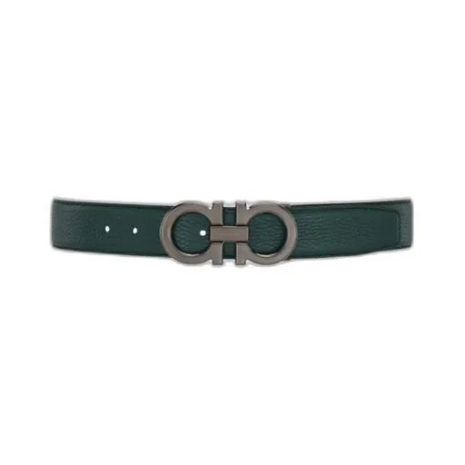 Reversible And Adjustable Gancini Belt