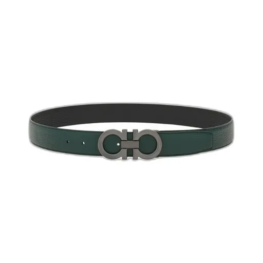 Reversible And Adjustable Gancini Belt