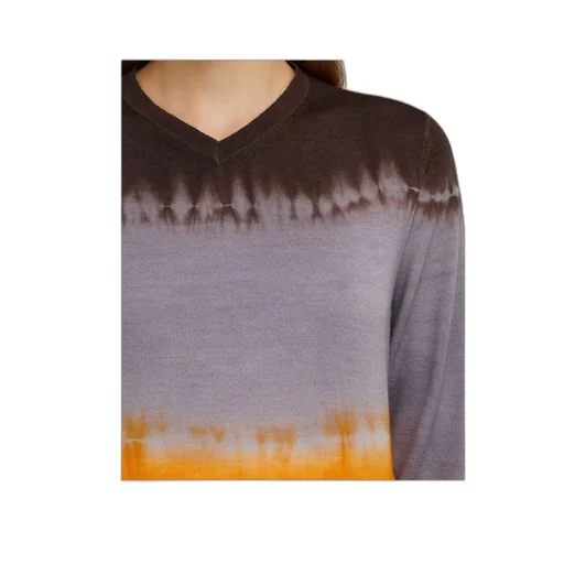 Tie-Dye Pullover Sweater