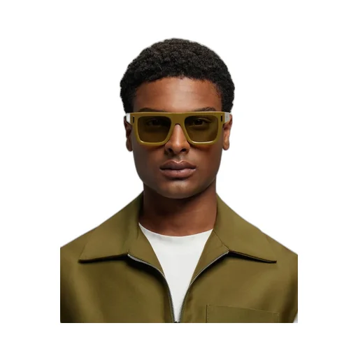 Geometric Frame Sunglasses