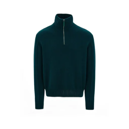 High Neck Cashmere Pullover