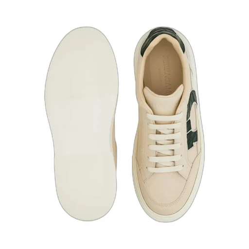 Gancini Logo Low-Top Sneakers
