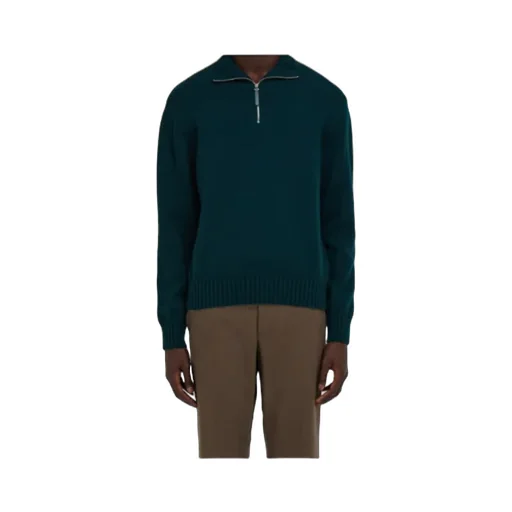 High Neck Cashmere Pullover