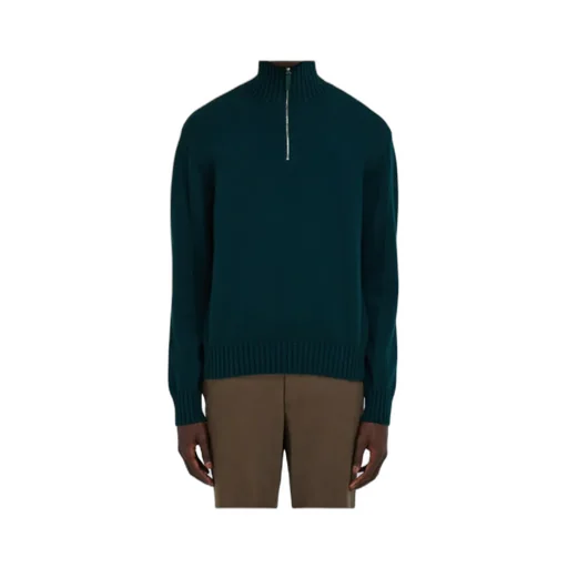 High Neck Cashmere Pullover