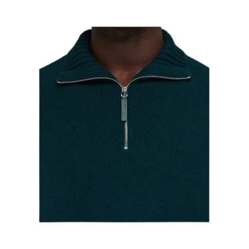 High Neck Cashmere Pullover