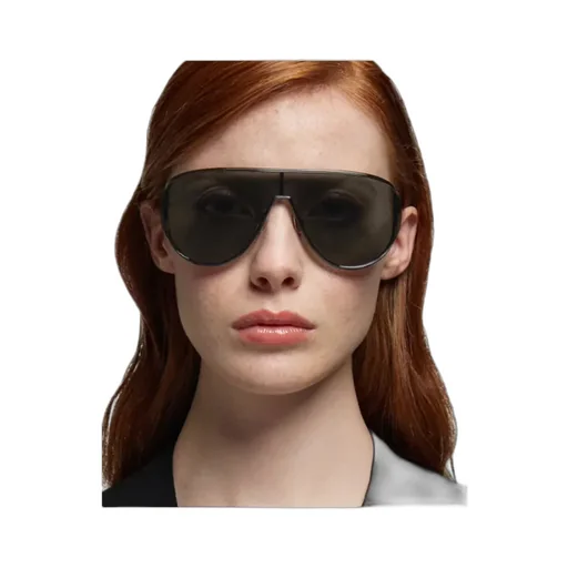 Geometric Frame Sunglasses