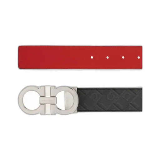 Reversible Adjustable Gancini Strap