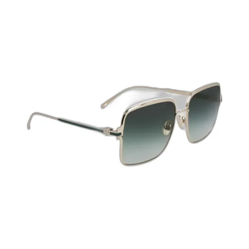 Geometric Frame Sunglasses