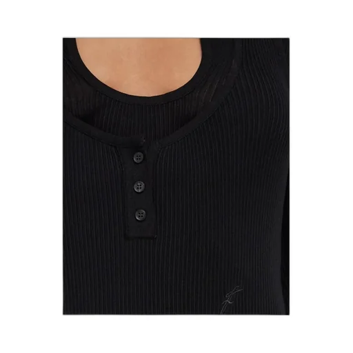 Top With Rippled Neckline