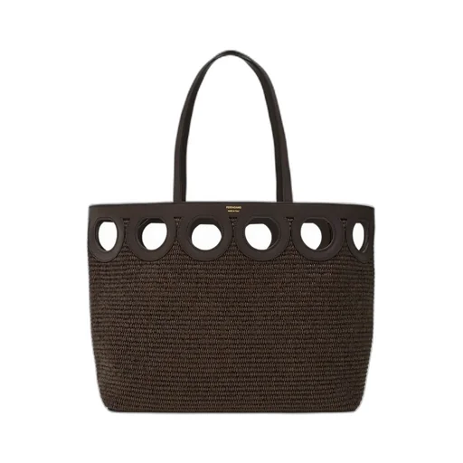 Gancini Outline Tote Bag