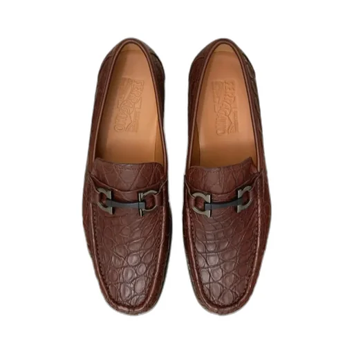 Moccasin With Gancini Ornament