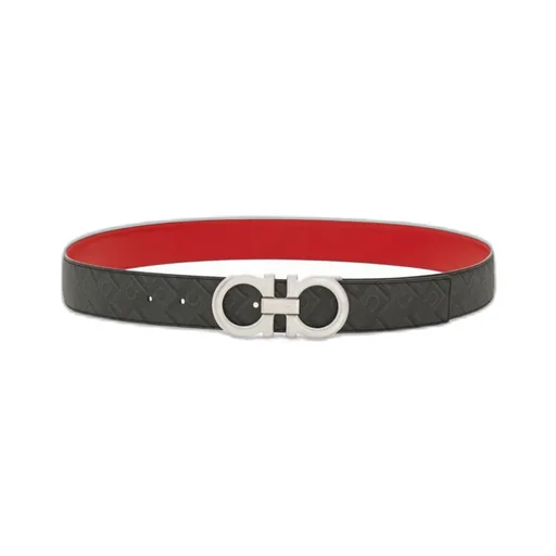 Reversible Adjustable Gancini Strap