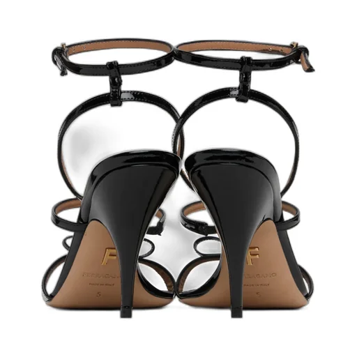 Lace-Up High-Heeled Sandals